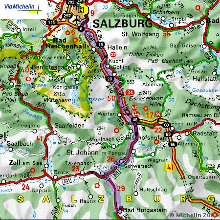 Taxi desde Salzburgo a Bad Ischl
