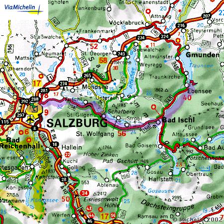 Taxi von Salzburg nach Ebensee