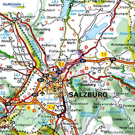 Taxi von Salzburg nach Eugendorf