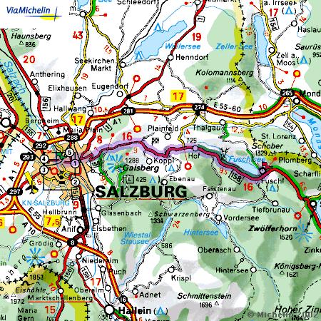 Taxi von Salzburg nach Fuschl