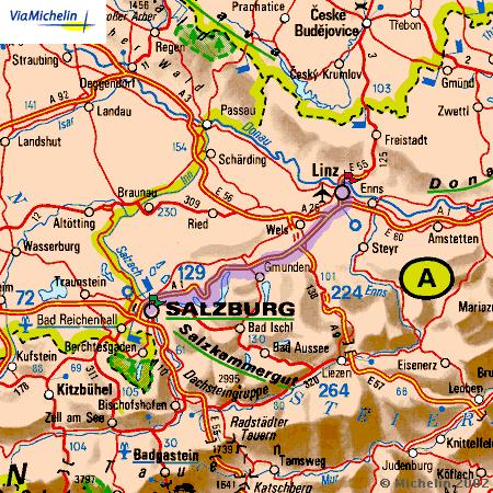 Taxi von Salzburg nach Linz