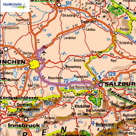 Taxi from Salzburg to Munich Airport - Franz Josef Strauss - Dachau