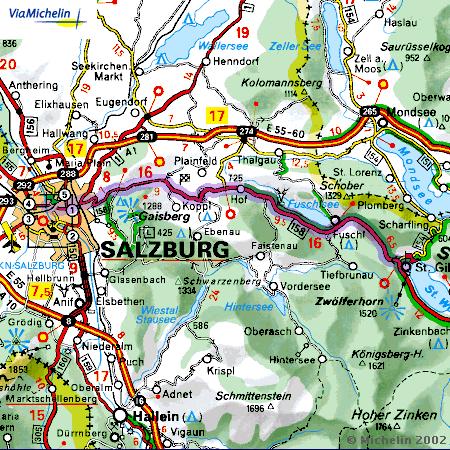 Taxi von Salzburg nach Sankt Gilgen