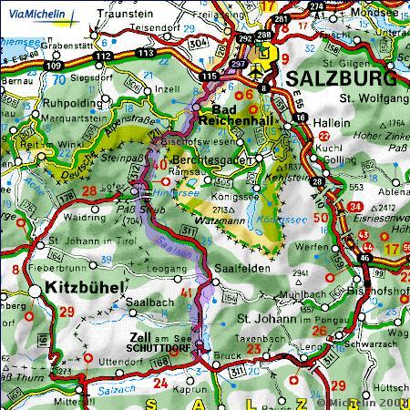Taxi von Salzburg nach Schttdorf