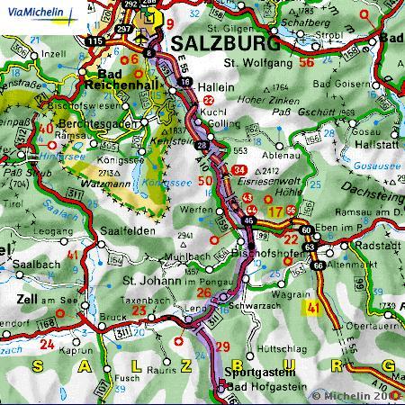 Taxi von Salzburg nach Dorfgastein