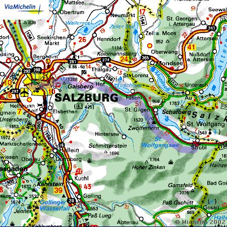 Taxi von Salzburg nach Strobl am Wolfgangsee
