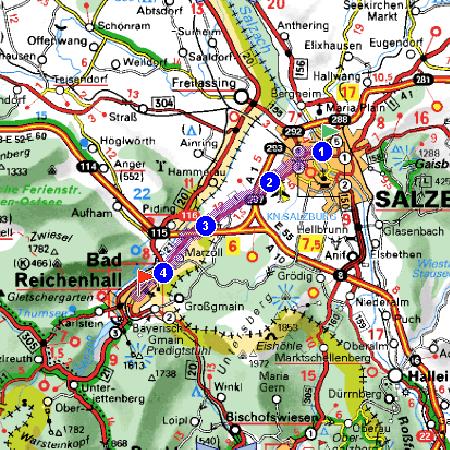 Taxi from Salzburg to Bad Reichenhall